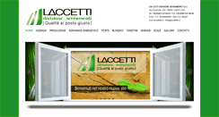 Desktop Screenshot of laccettids.it